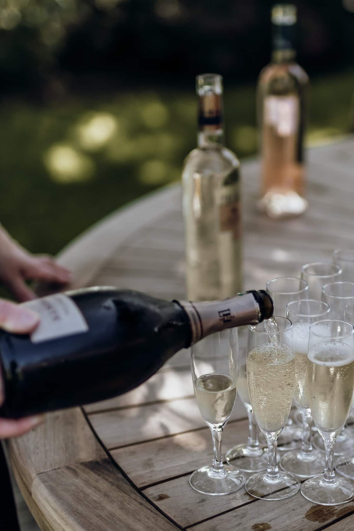 coupes de champagne mariage
